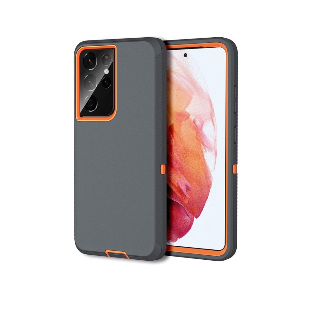 Samsung S21 Ultra 5G (6.8 inch) Gray/Orange